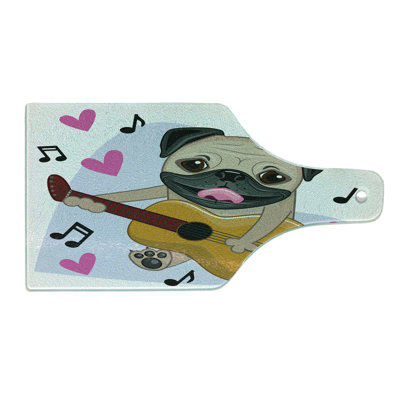 East Urban Home Glass Christam Cutting Board