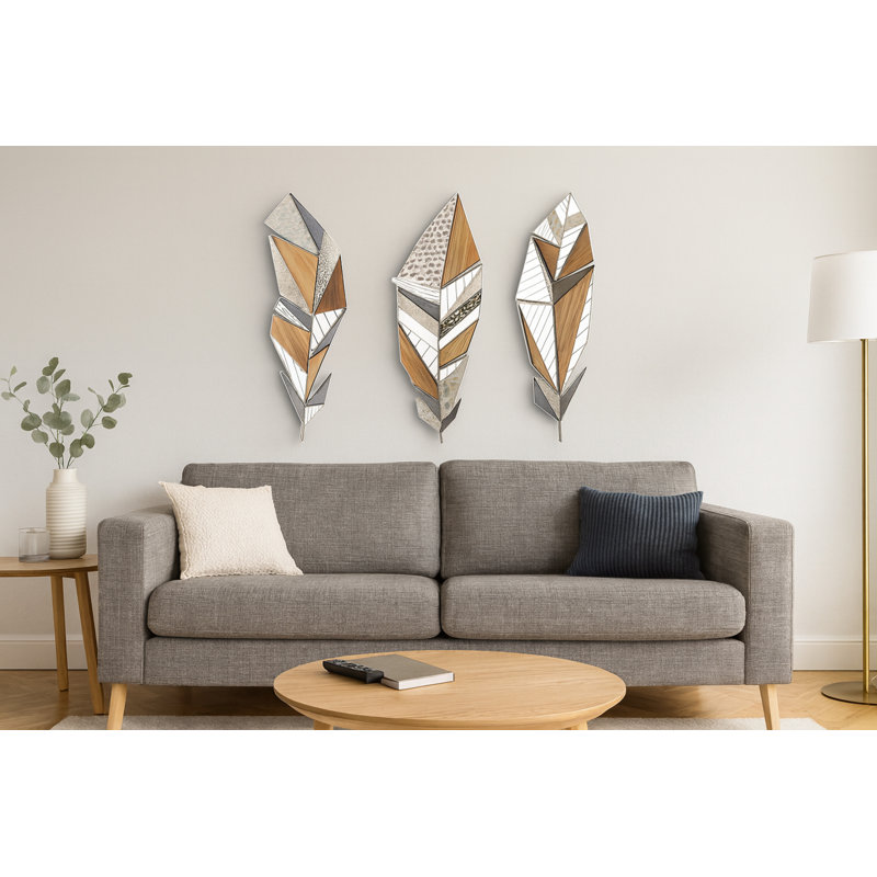 Ensemble de décoration murale 3 pièces