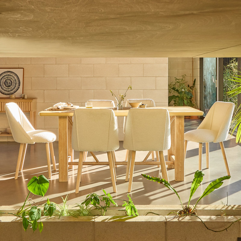 6 - Person Dining Set, Beige