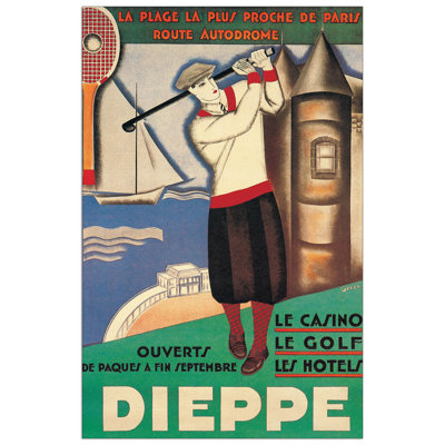 Dieppe - No Frame Print on Wood