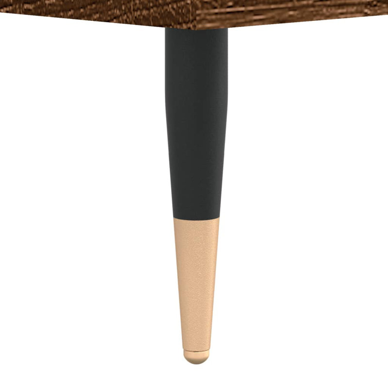 Miria Coffee Table with Storage, Brown Oak