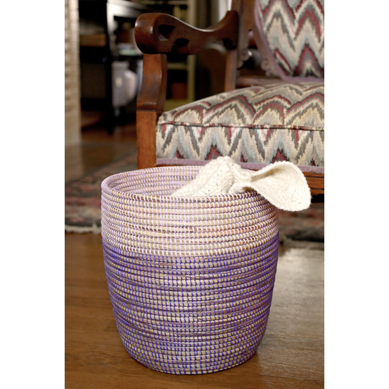 Lavender & Purple Bath Bin Basket