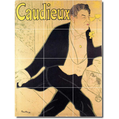 36" x 48" Ceramic Painting Decorative Mural Tile 12" x 12"
