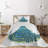 Peacock Eclectic Polyester Coverlet-726544024