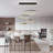 Stoudt 4 Rings Dimmable LED Tiered Chandelier