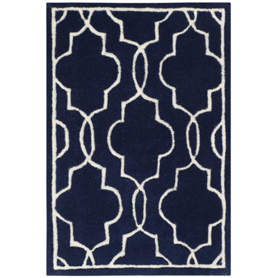 Carolene Hand Tufted Wool Geometric Rug