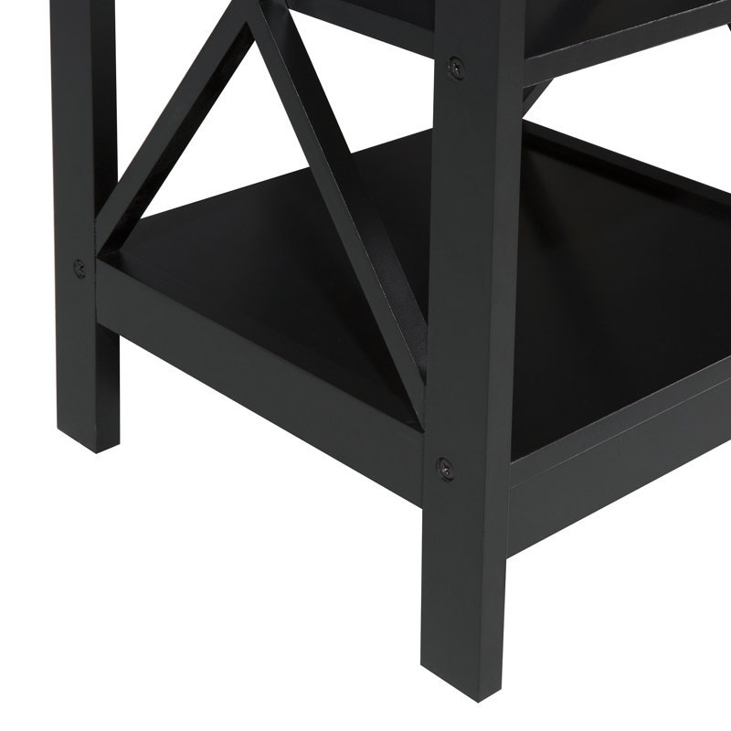 Clitheroe End Table, Black