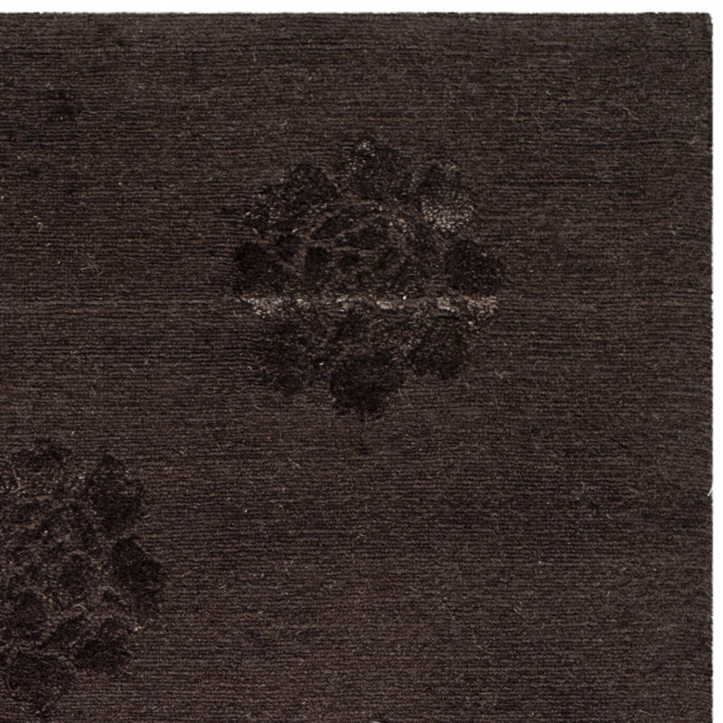 Tapis floral en laine et en soie Martha Stewart Classics, Rectangle 8 pi 6 po x 11 pi 6 po