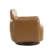 Mahvish Genuine Leather Swivel Rocker Barrel Chair With Adjustable Headrest-1528773561