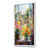 White Floater Framed