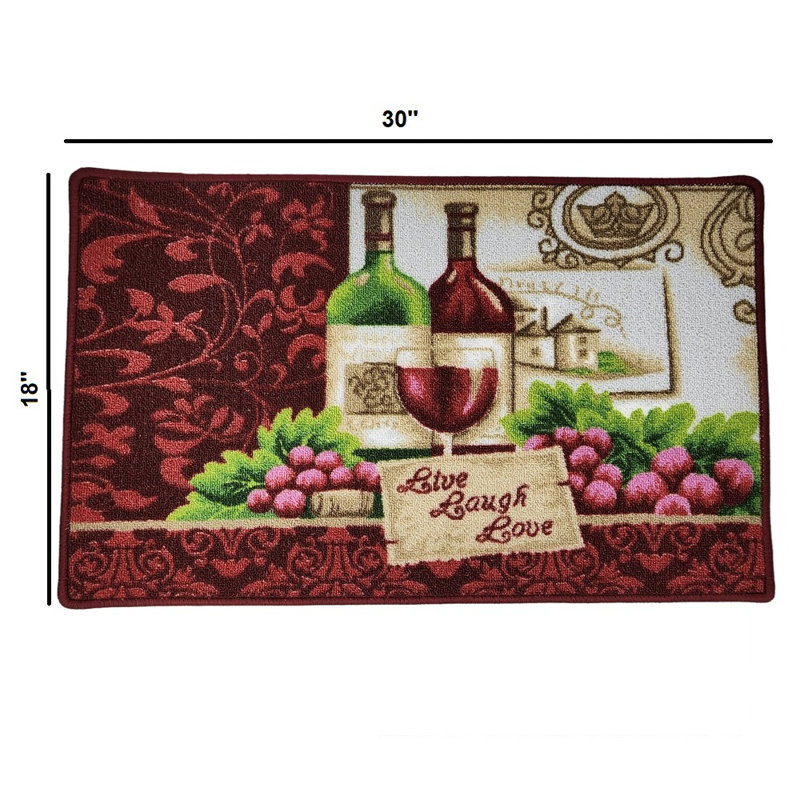 Sullivan Synthetic Non-Skid Kitchen Mat