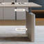 Bureau électrique à hauteur réglable avec armoire-796606549