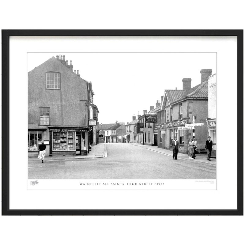 Darlington, Victoria Road 1903 by Francis Frith - Single Picture Frame Print, 40cm H x 50cm W x 2.3cm D
