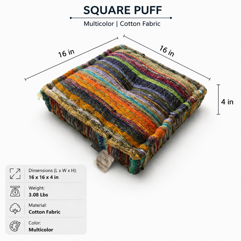 Pouf carré