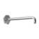 Hansgrohe Showerarm, 15"  4-Inch Transitional  Showerarm In Brushed Gold Optic, 04833250, For  Products
