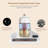 Dust Mite Vacuum Cleaner for Bed, Mattress Vacuum J200 with 13kpa Suction for Carpet, Pet Hair Cleaning, Integrated Dual Cups, Uv Lamp, 60°C Hot Air, LED Display