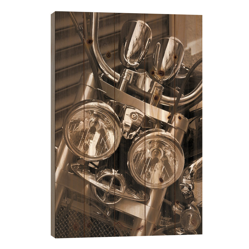 Harley, impression sur bois sans cadre, L 26 po x H 40 po
