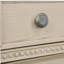Table de chevet 1pc blanc antique