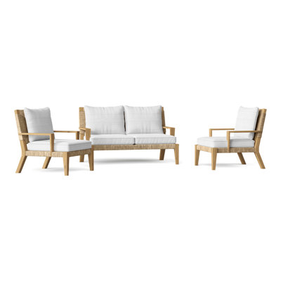Hadley Outdoor 3 - Piece Conversation Set