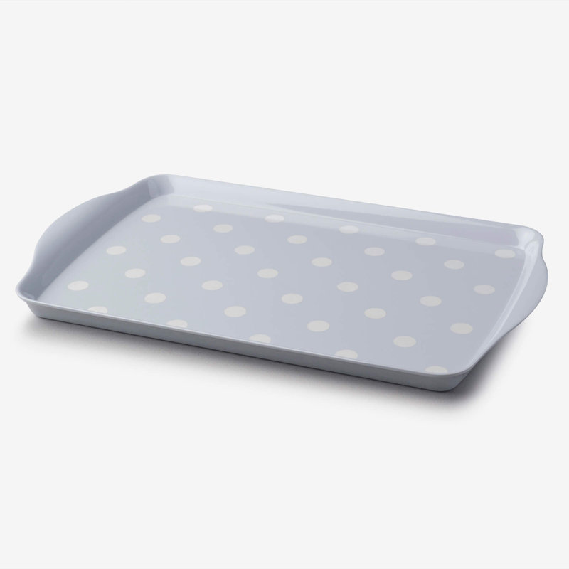 Zeal Melamine Tray, French Grey