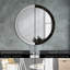 Huldar Glass Flat Wall Mirror