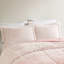 Édredon en fausse fourrure Blush Warm - simple / simple TG, dégradé, doux, confortable, lavable à la machine
