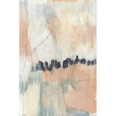 Rosé et bleu marine II