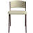 Ojani Leather Dining Chair with Open Back Design and Waterfall Seat Edge-1887407956