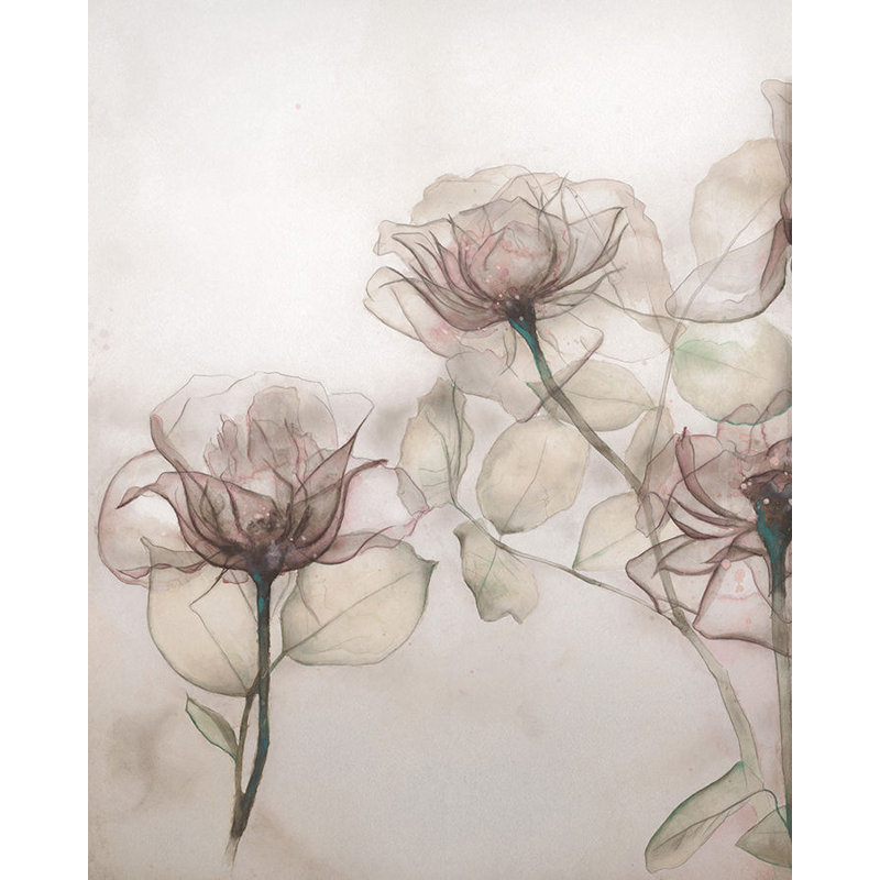 Les Fleurs III Painting by D’Alessandro Leon, Image Brush Gel