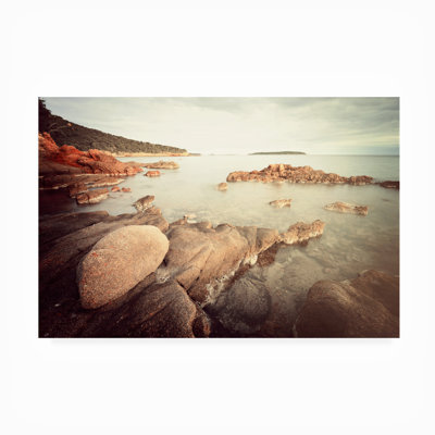 Kasuri All-Weather Canvas Landscape & Nature Wall Decor