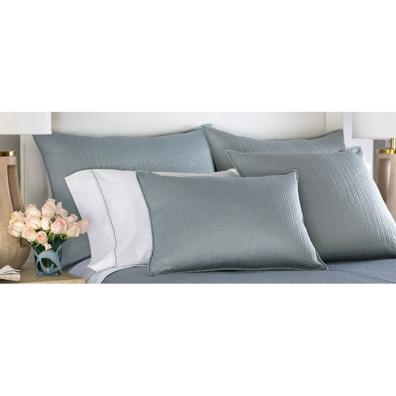 Retro Coverlet, Blue, Queen Coverlet