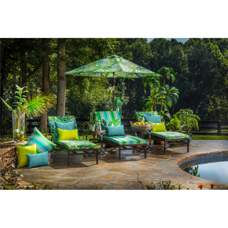 Remi Reversible Throw Pillow, Lagoon, 16.5" x 24.5"