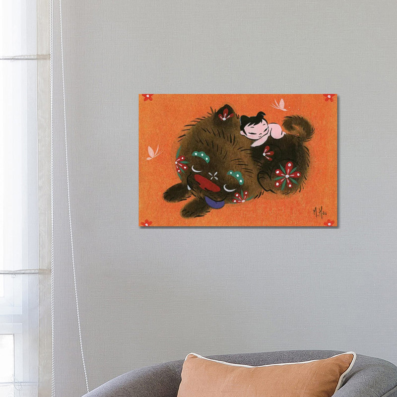 Puppy Love by Martin Hsu - Wrapped Canvas Gallery-Wrapped Canvas Giclée, 66.04 cm H x 45.72 cm W x 3.175 cm D