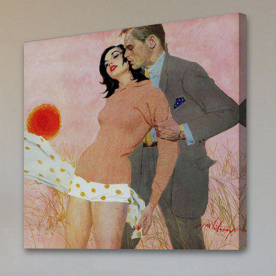 The Lady And The Landlord by Coby Whitmore - Wrapped Canvas Painting