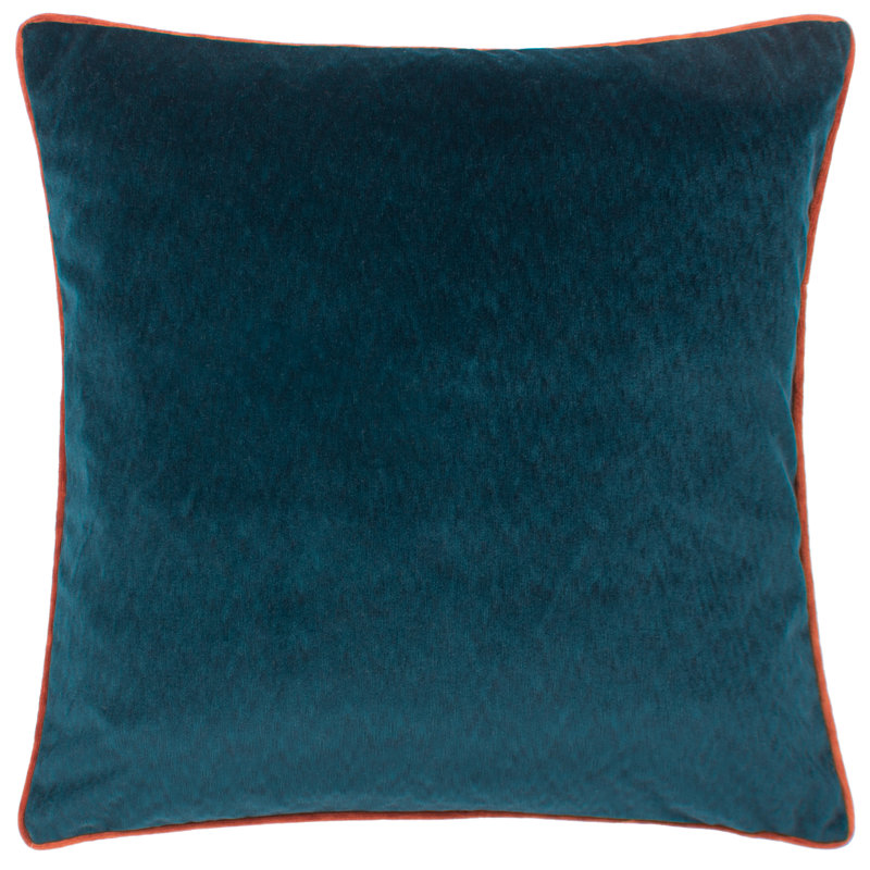 Torto Throw Cushion, 50cm x 50cm, Square, Charcoal/Silver