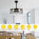 21" Reversible 7-Blade Crystal Ceiling Fan With Lights And Remote, APP Control, 6-Speed, Timer
