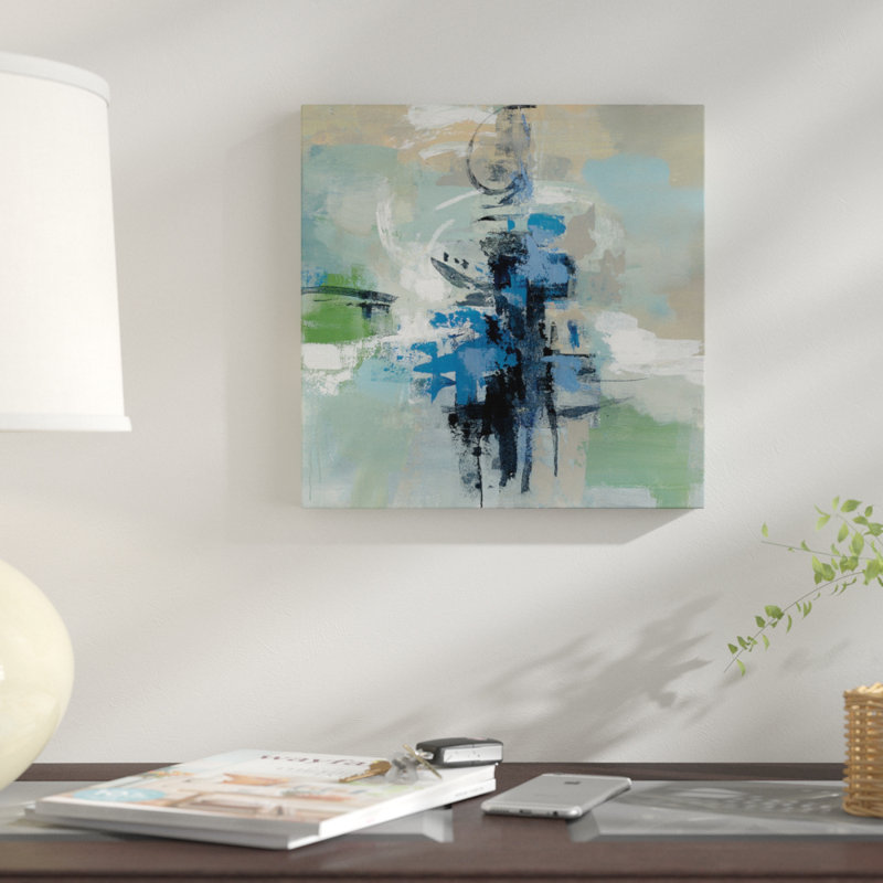 « vista point ii », reproduction d’impression sur toile tendue, H 12 po x l 12 po x P 0,75 po, Toile tendue, Pas de tapis