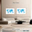 Carte du monde d'Aliaz - Blue Splash-107868790
