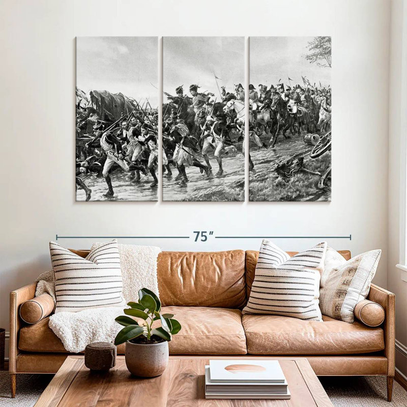 Keiri Napoleon Battle, 42" H x 65" W