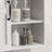 Farmhouse Bathroom Wall Cabinet, Medicine Cabinet With Sliding Barn Door And Adjustable Shelf, Over The Toilet Cabinet, White