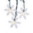 Snowflake 10 Light String Lights