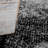 Abstract Power Loom Polypropylene Area Rug in Grey-2050725490