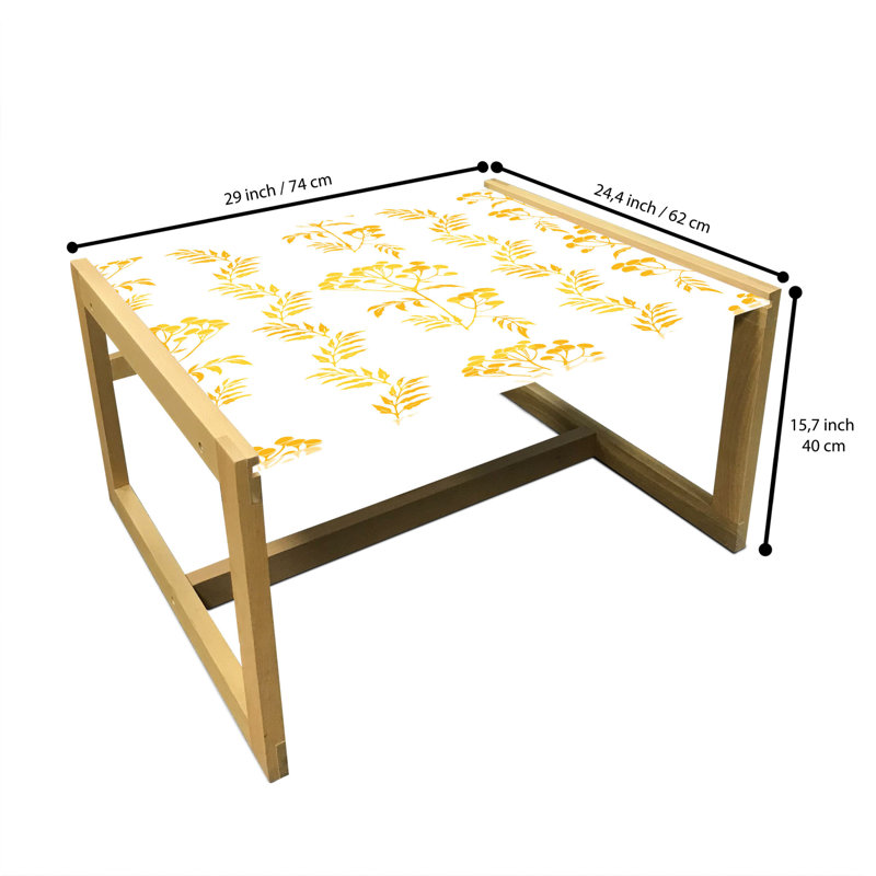 Jakarri Sled Coffee Table, 62cm H x 74cm W x 40cm D