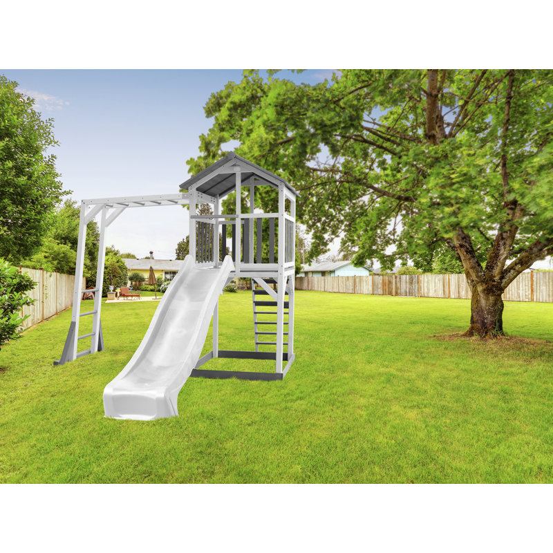 AXI 270.4cm W Wood Climber, White