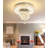 Elegant Remote Dimmable Crystal Chandelier-595641056