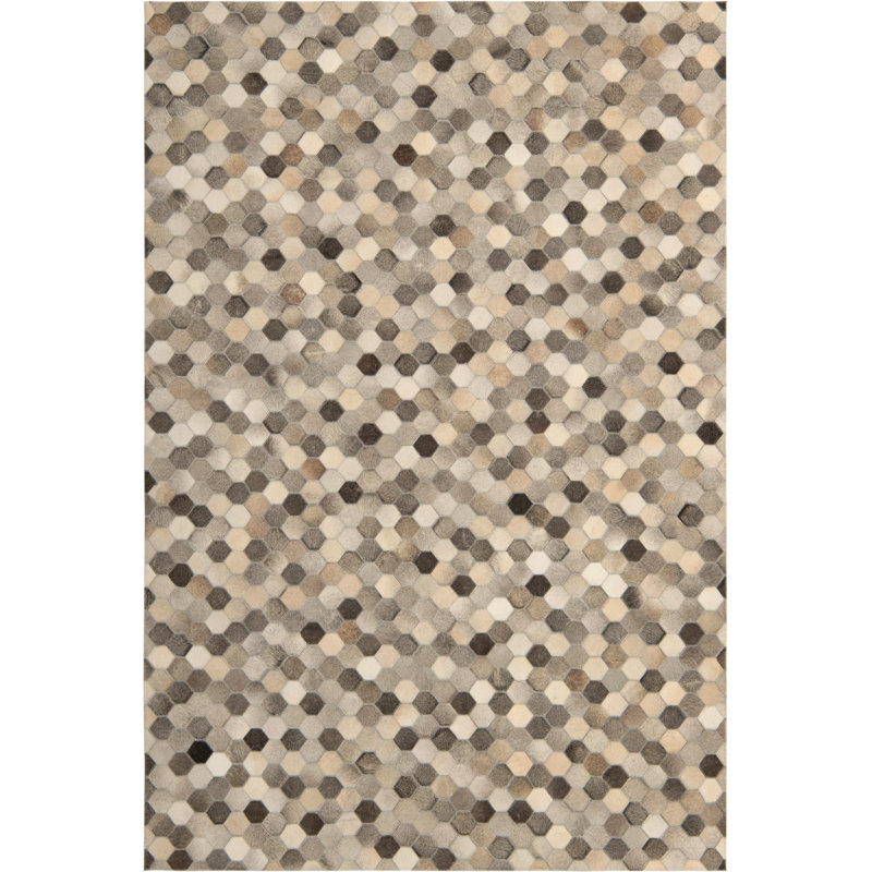 Shasa Abstract Indoor Rug, Rectangle 6'1" x 9'