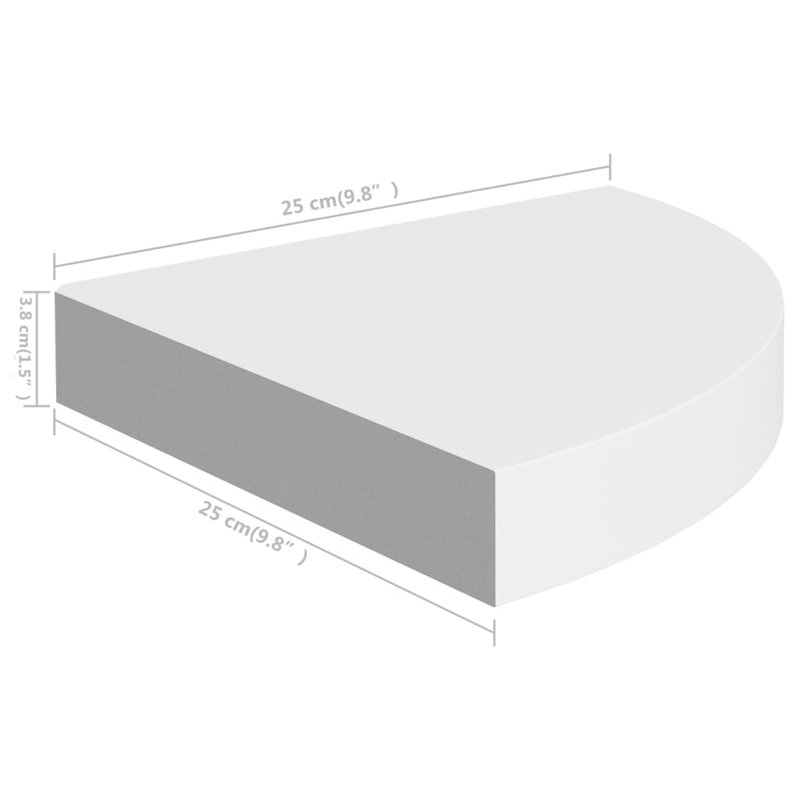 Brockport 4 Piece Corner Shelf
