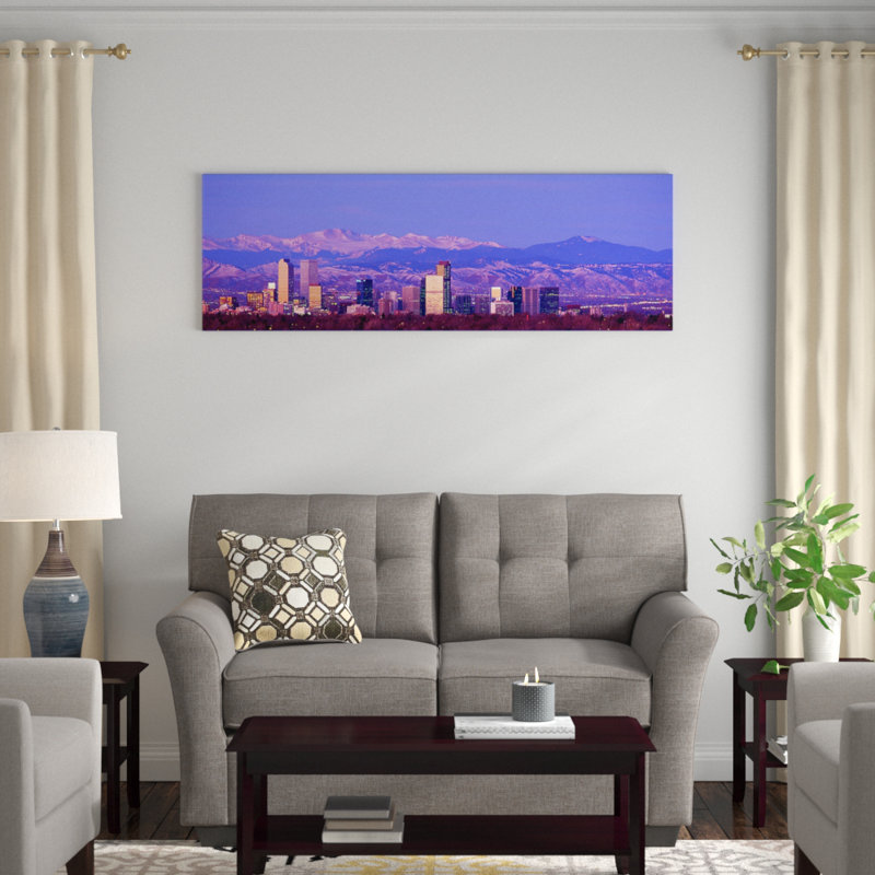 «Denver, Colorado», reproduction de photo sur toile, H 12 po x l 36 po x P 1,5 po, Toile tendue