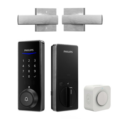 Philips Wi-Fi-Enabled Smart Door Lock Deadbolt with Palm Recognition