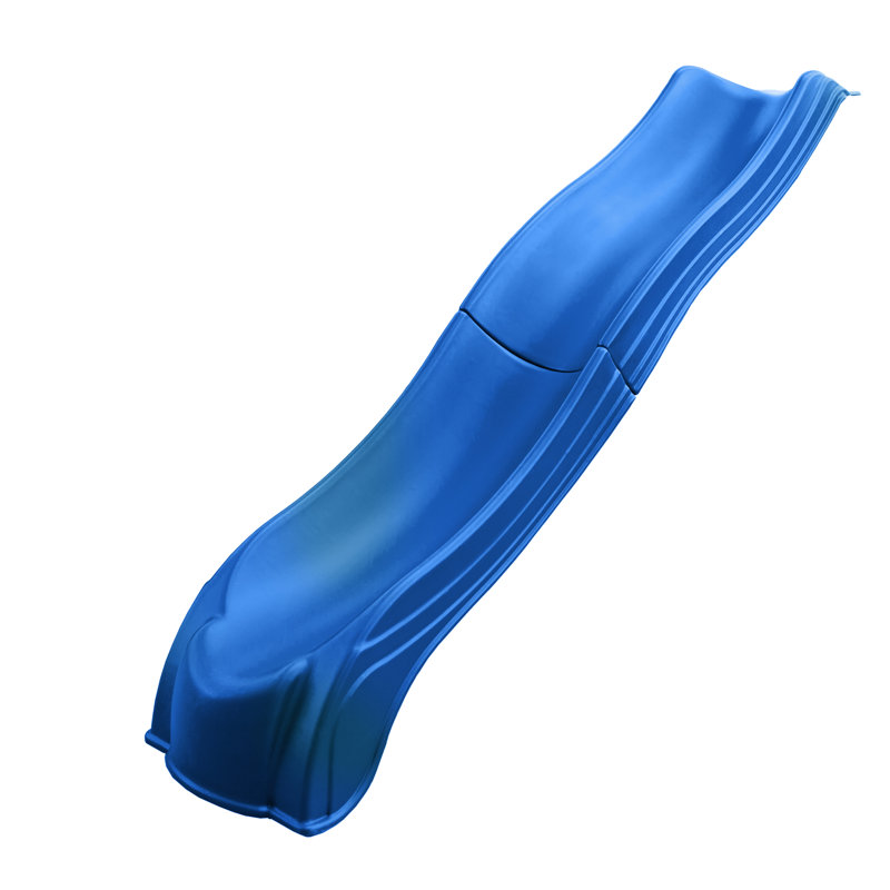 Glissade Olympus Wave pour terrasse de 5 pi, bleu, Bleu